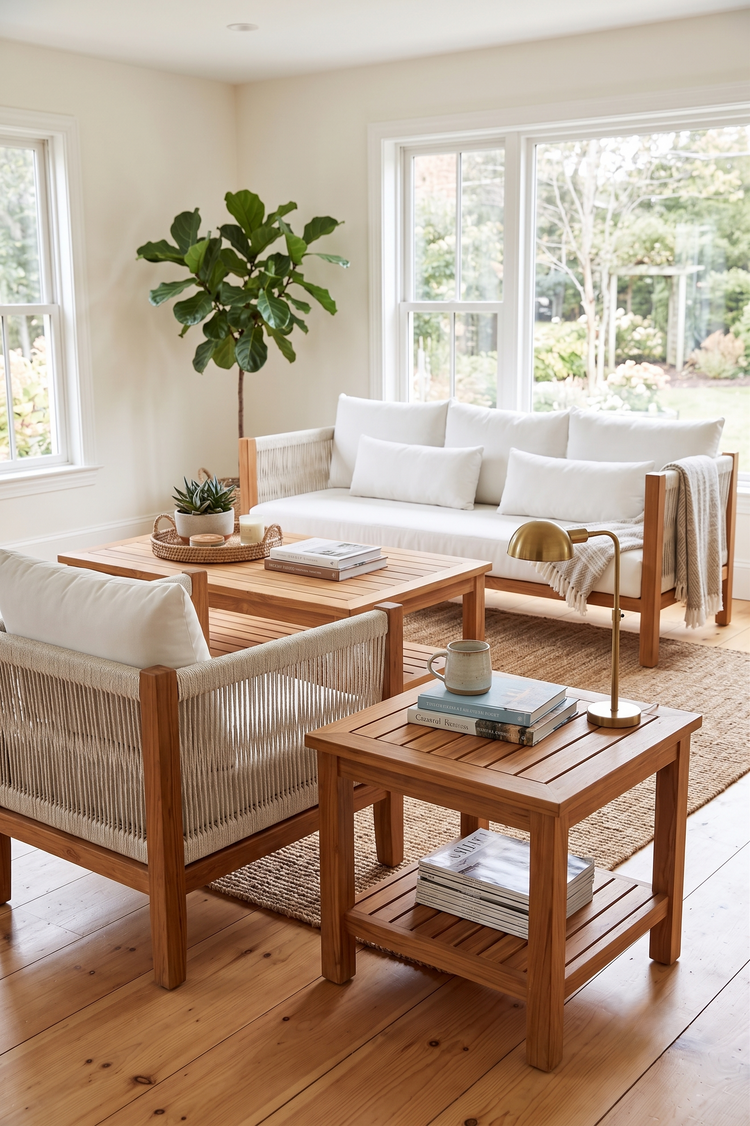 Tahiti Teak End Table