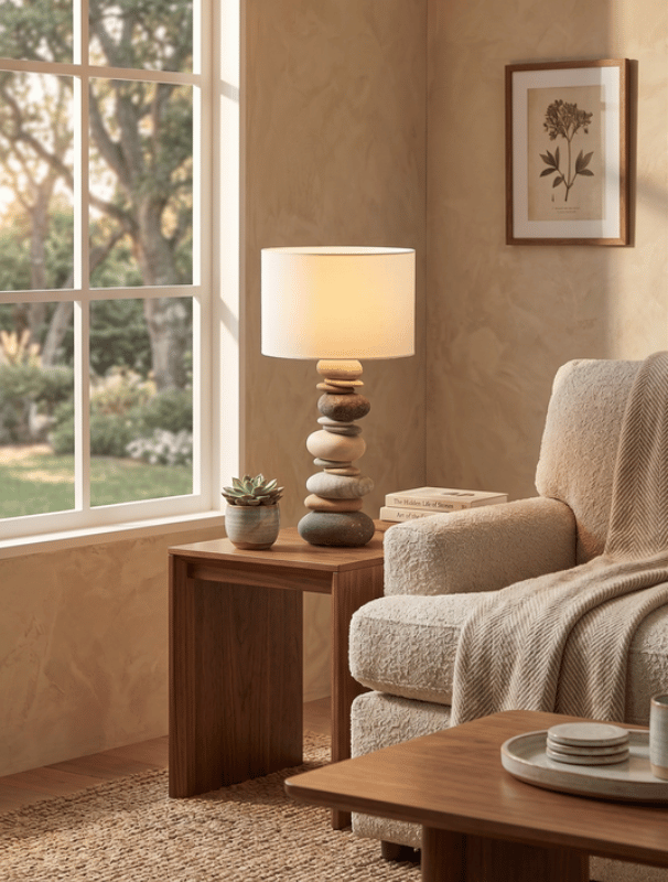 Stone Lamp
