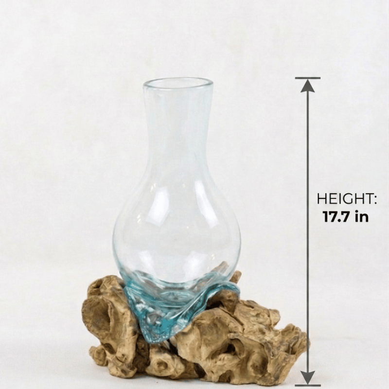 Melting Glass Vase