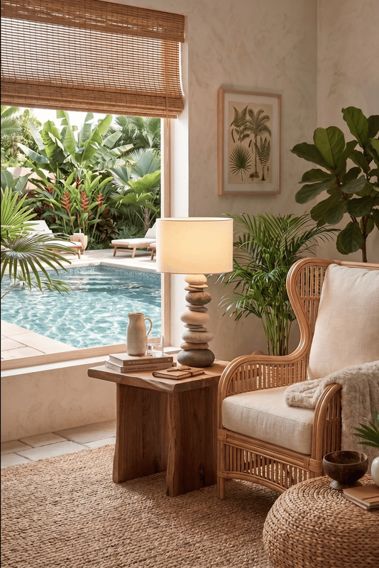 Stone Lamp