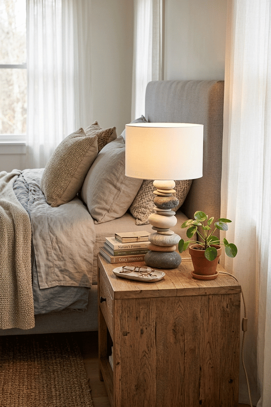 Stone Lamp