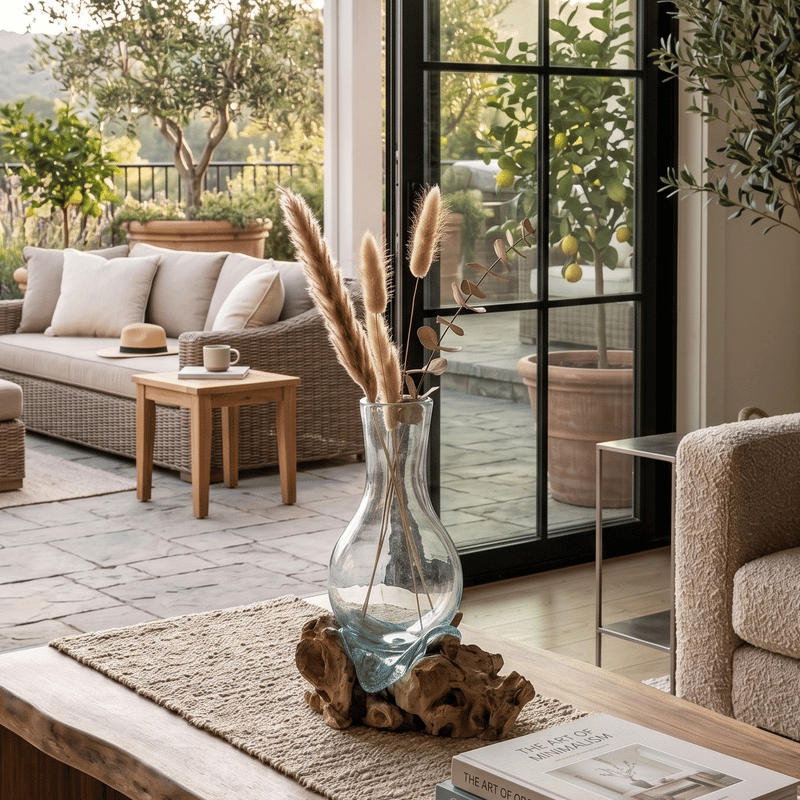Melting Glass Vase