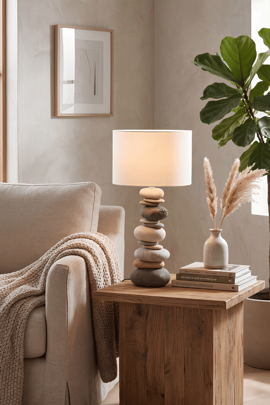 Stone Lamp