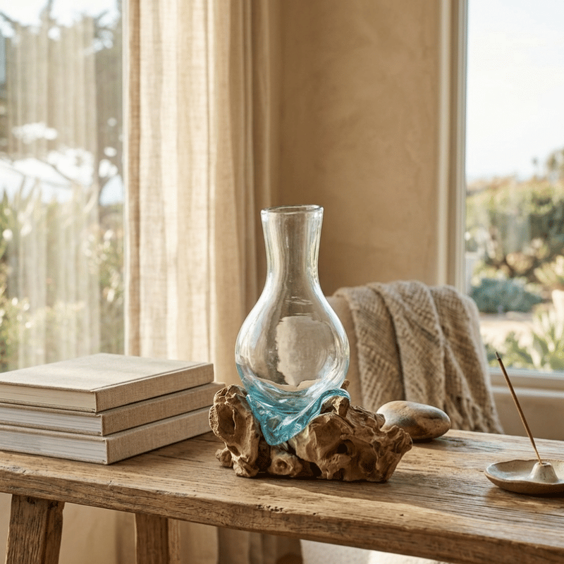 Melting Glass Vase
