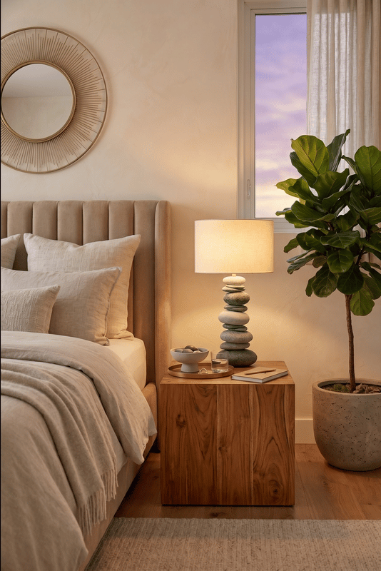 Stone Lamp
