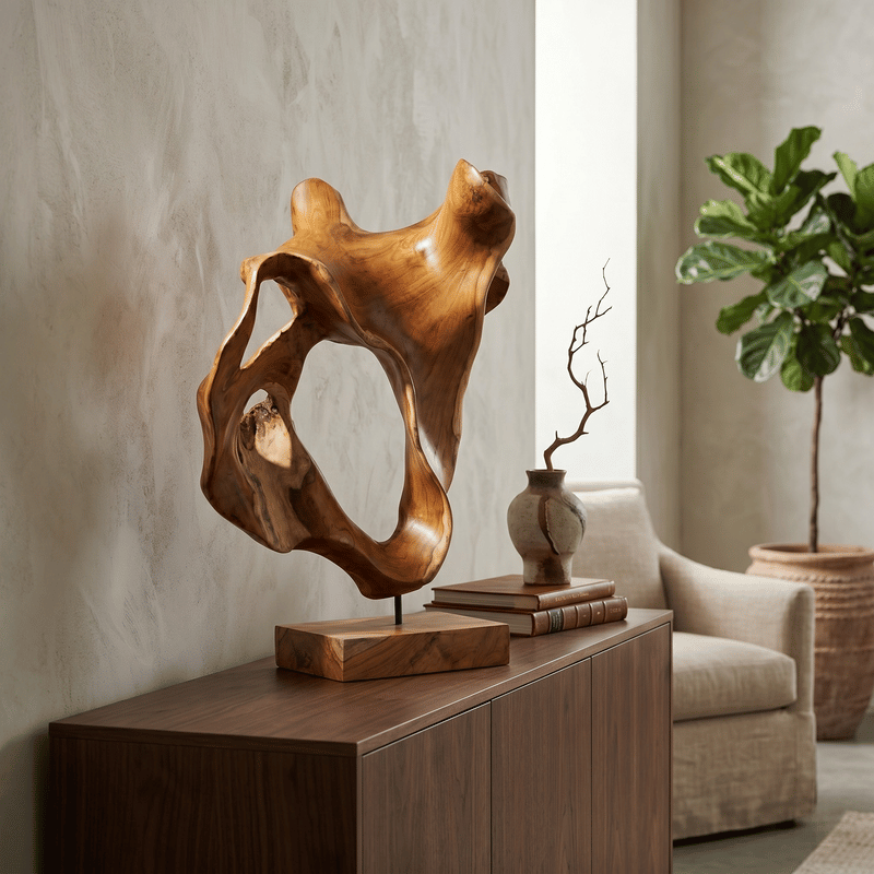 Sculpture Stand Decor