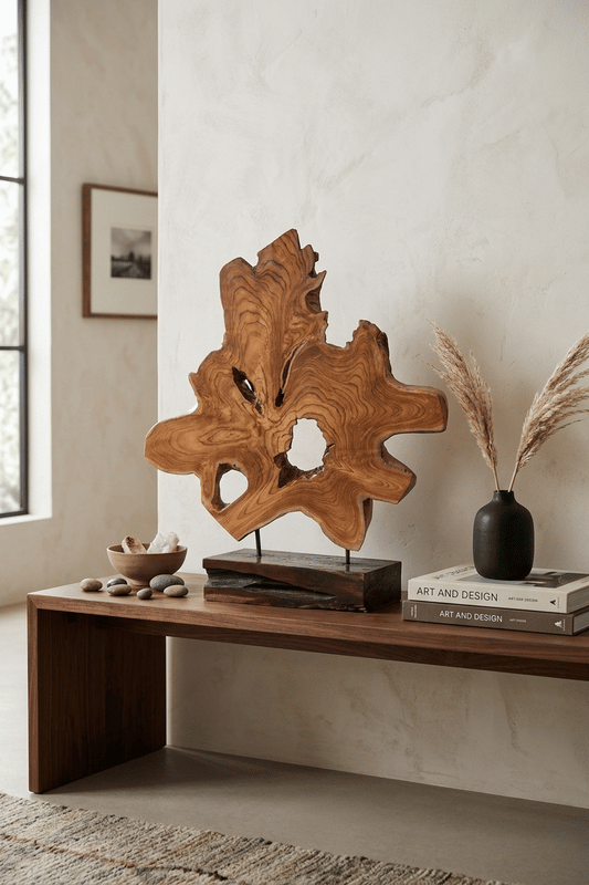 Leaf Wooden Stand