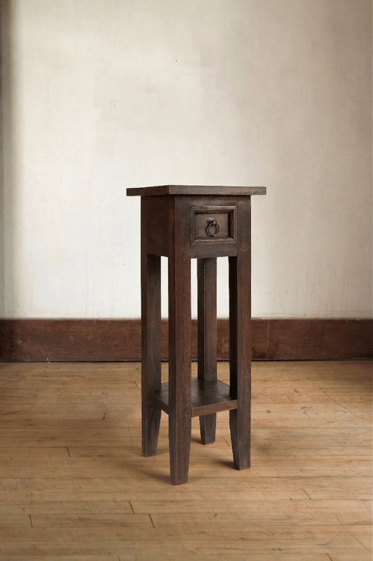 Arizona Tall Dark Brown Side Table