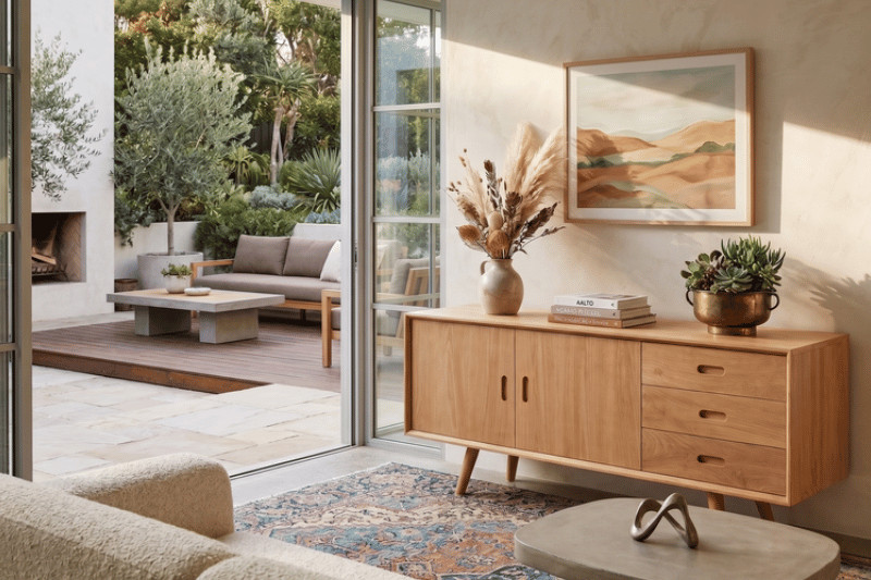 Avana Teak Console