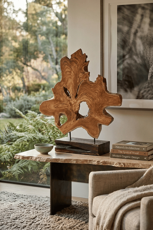 Leaf Wooden Stand
