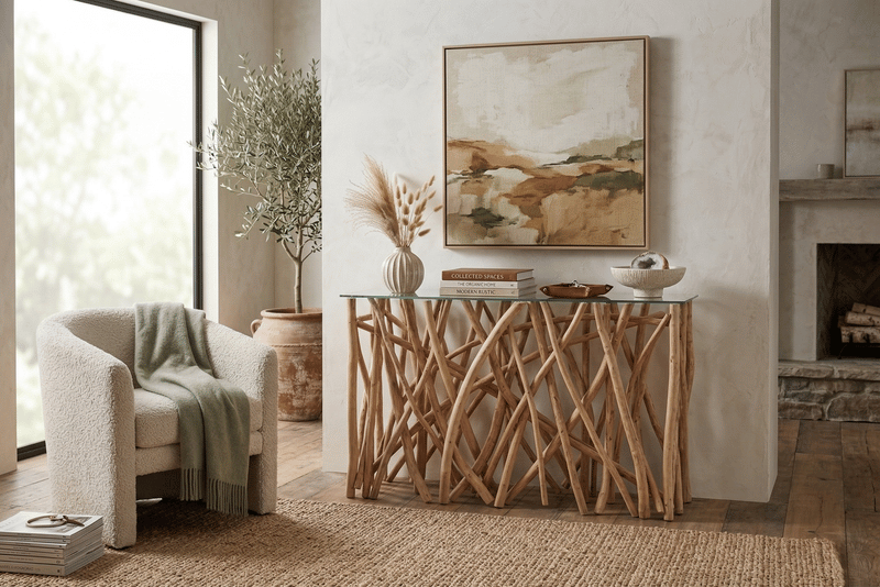 Toronto Teak Console
