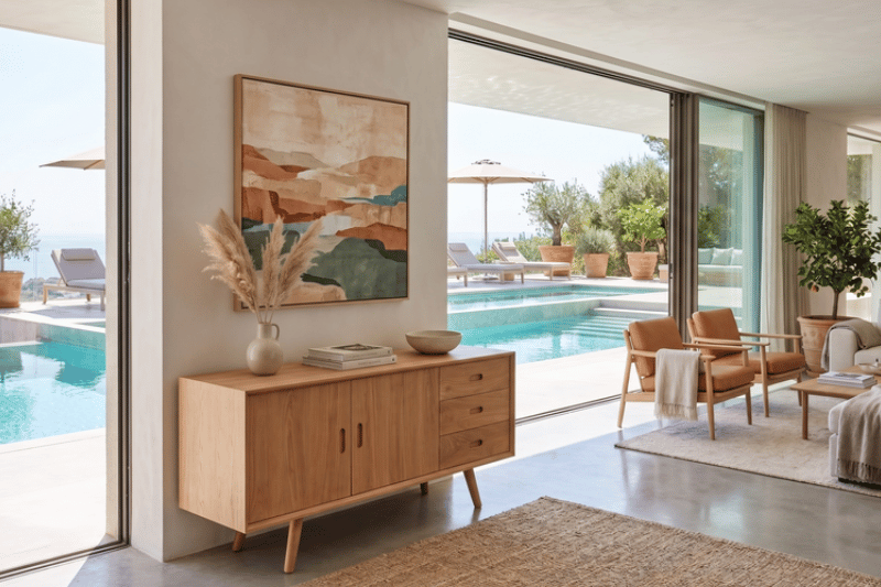 Avana Teak Console