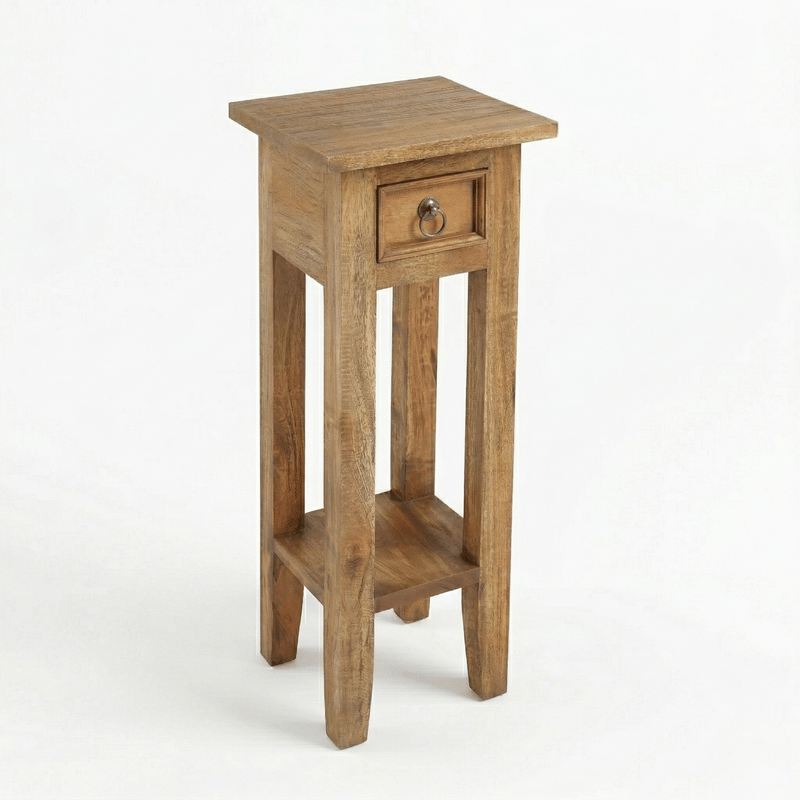 Arizona Tall Brown Side Table