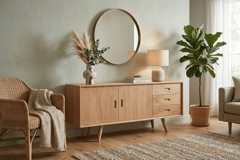 Avana Teak Console