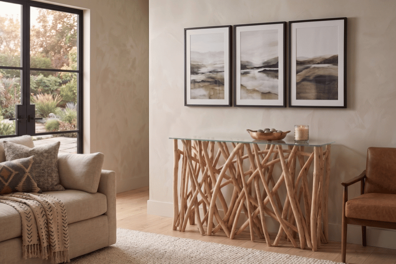 Toronto Teak Console