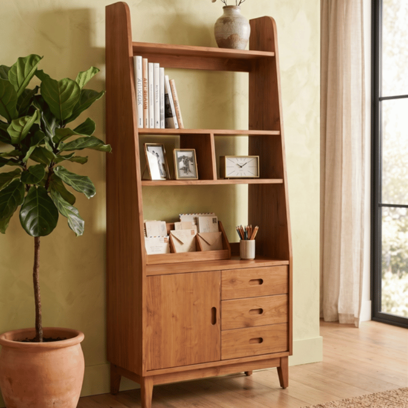 Havana Teak Book shelf