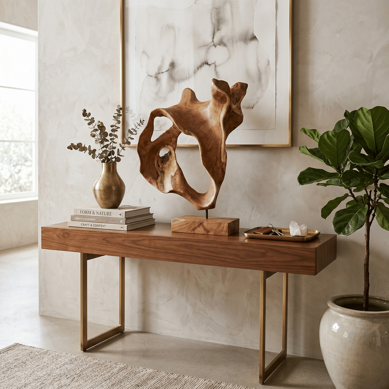 Sculpture Stand Decor