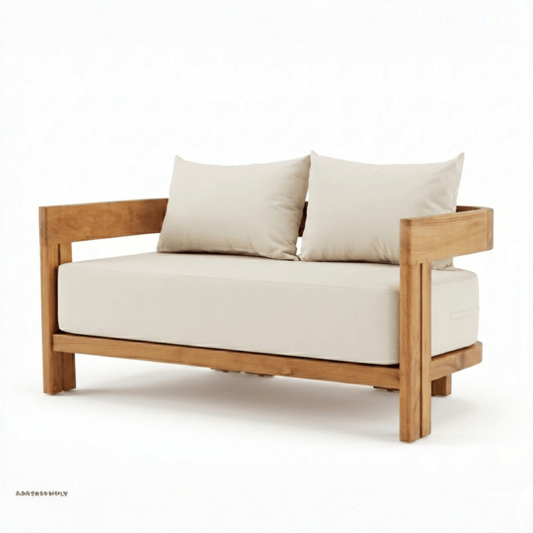 Nagoya Teak Loveseat