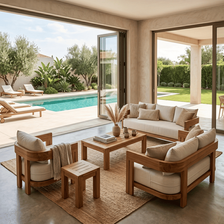 Nagoya Teak Living Room Collection