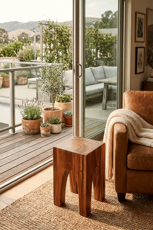 Caron Teak End Table