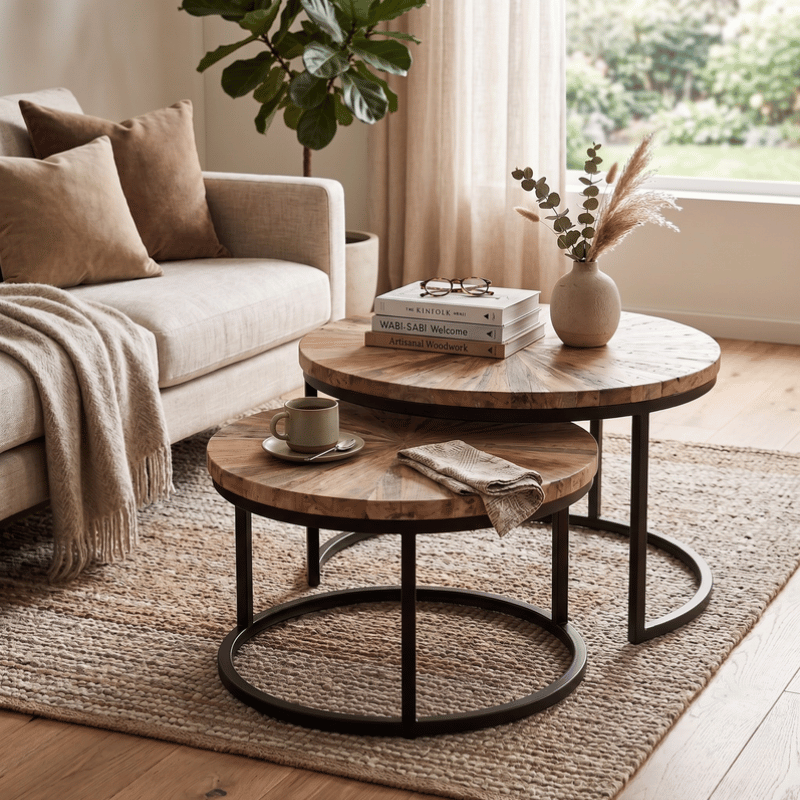 Java Round 2 pc Table Set