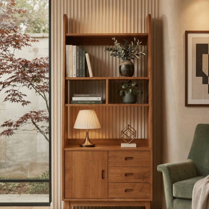 Havana Teak Book shelf