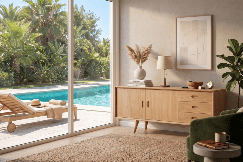 Avana Teak Console