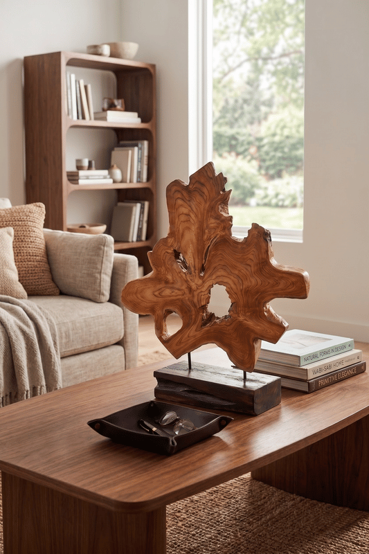 Leaf Wooden Stand