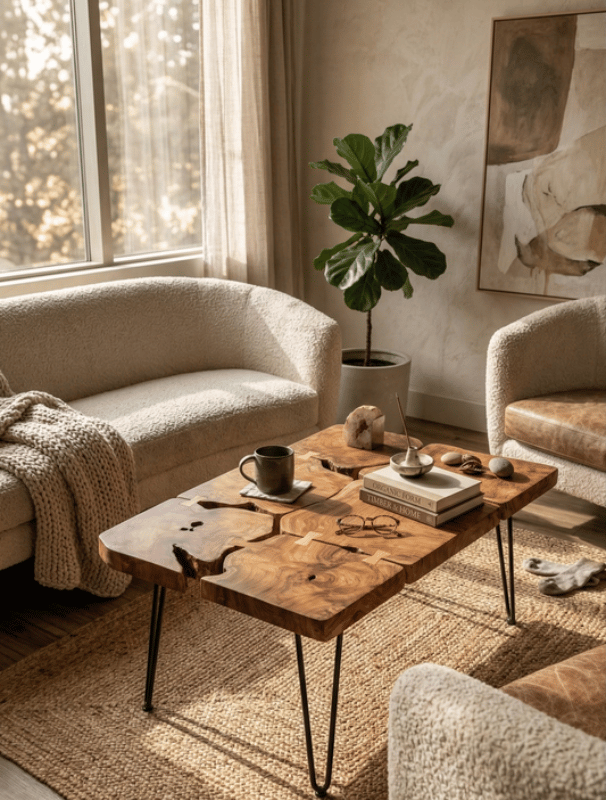 Live Edge Coffee Table