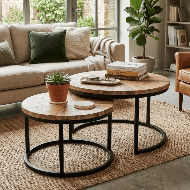 Java Round 2 pc Table Set