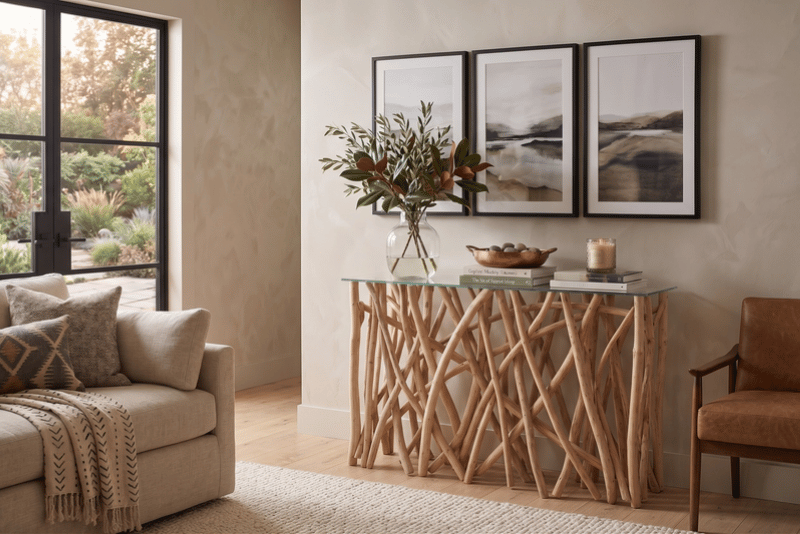 Toronto Teak Console