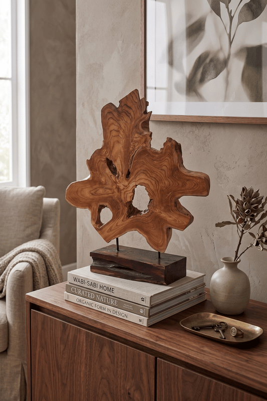 Leaf Wooden Stand