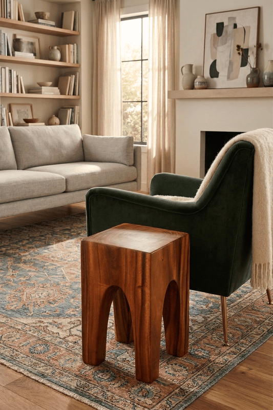 Caron Teak End Table