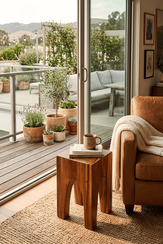 Caron Teak End Table