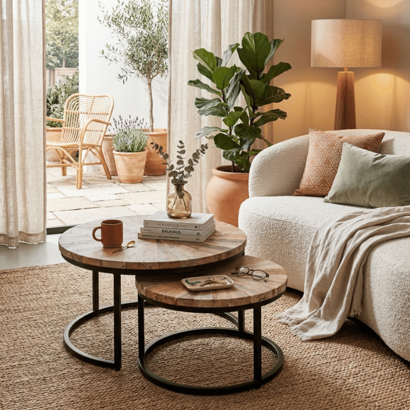 Java Round 2 pc Table Set