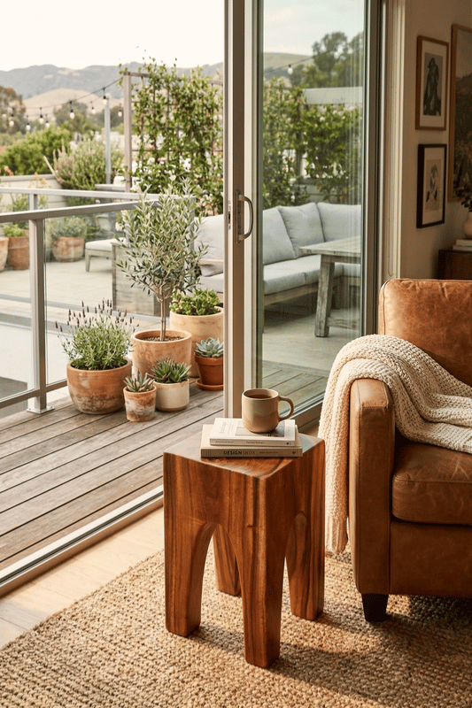 Caron Teak End Table