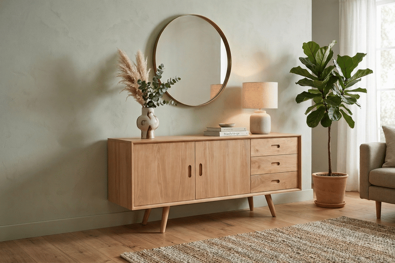 Avana Teak Console
