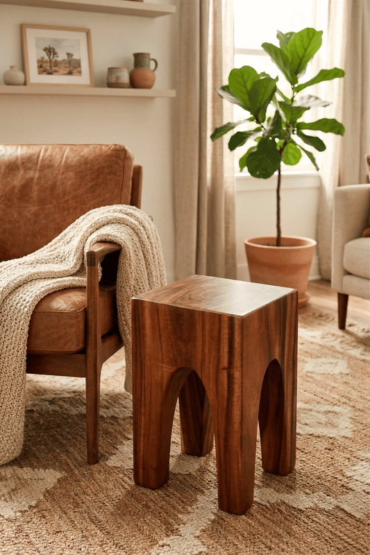 Caron Teak End Table