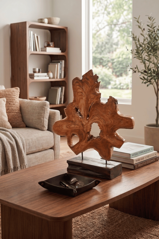 Leaf Wooden Stand