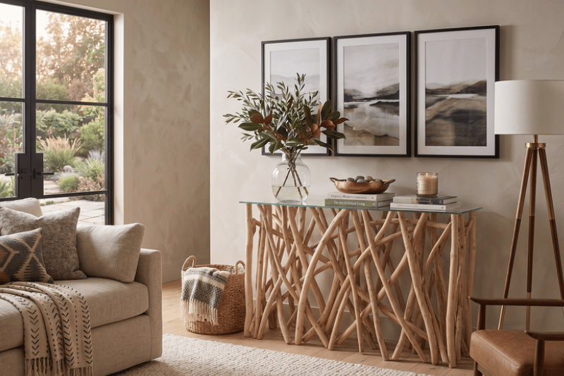 Toronto Teak Console