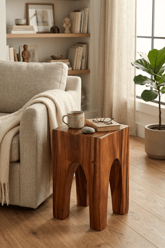 Caron Teak End Table