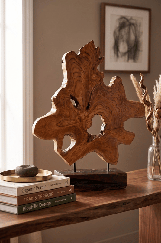 Leaf Wooden Stand