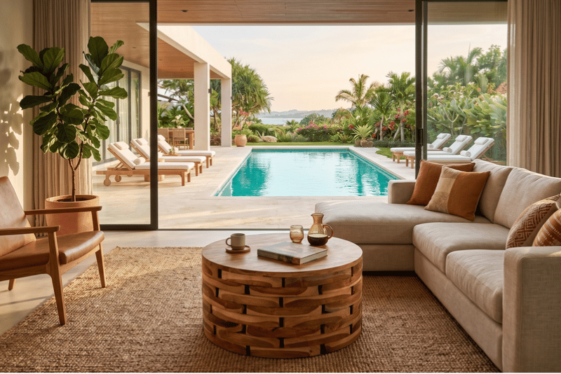 Kitari Teak Coffee Table