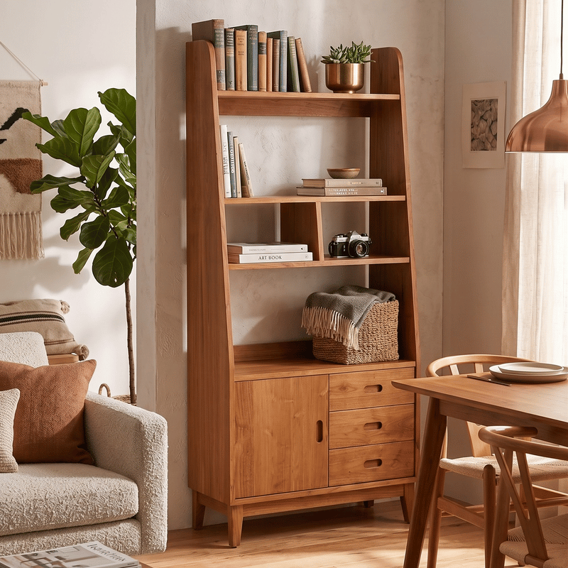 Havana Teak Book shelf
