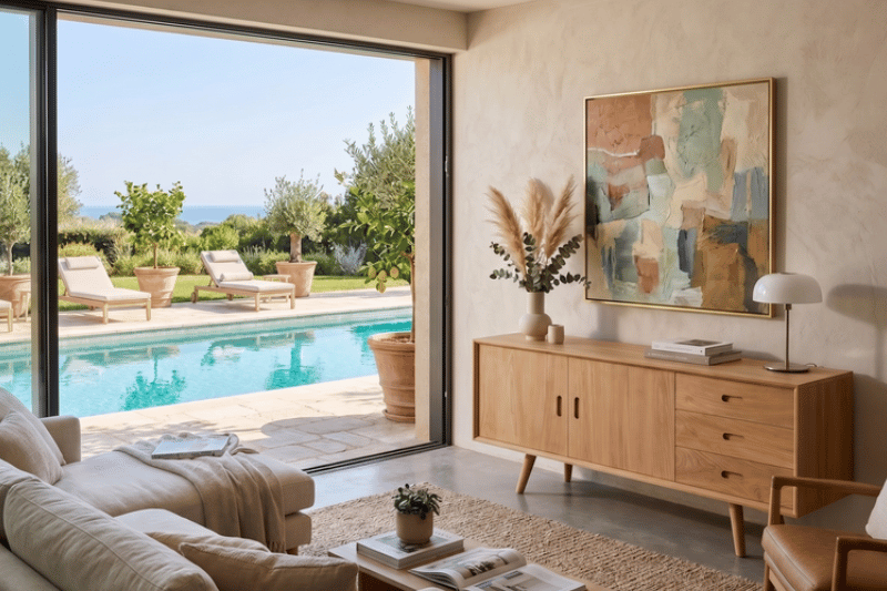 Avana Teak Console