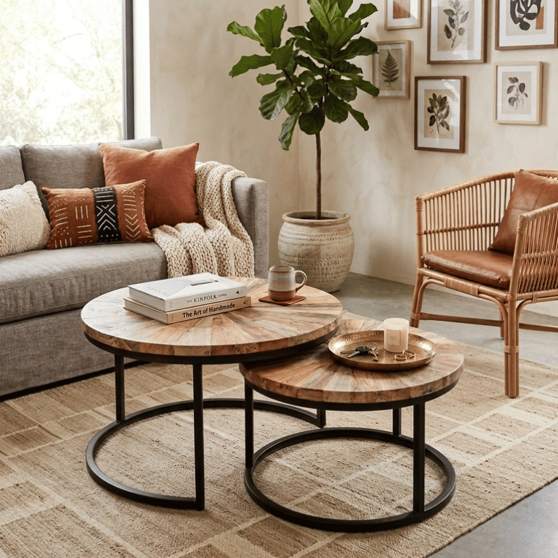 Java Round 2 pc Table Set