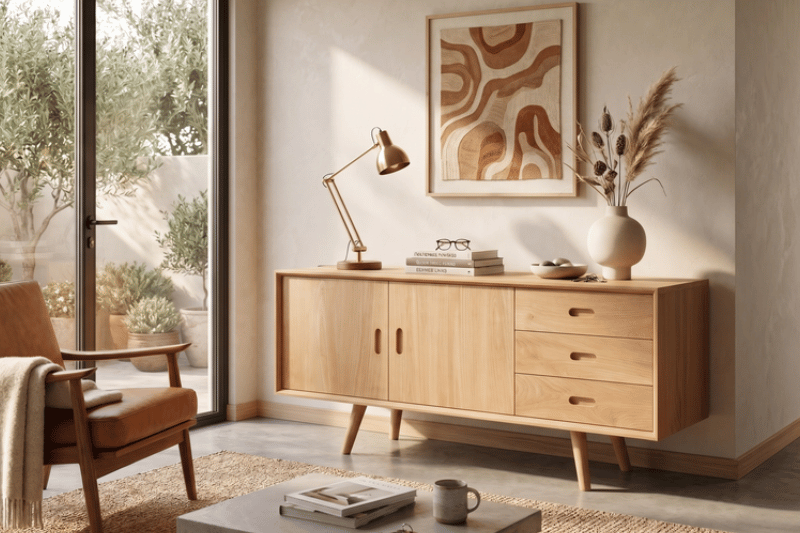 Avana Teak Console