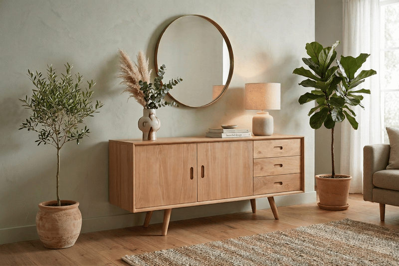 Avana Teak Console