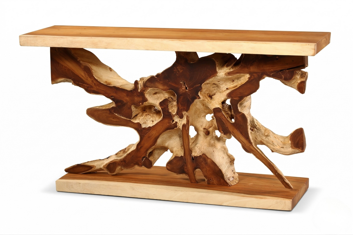 Aramis Light Teak Console